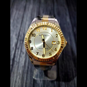 Rare Pristine WALTHAM‎ President Datejust Retro Men's Watch
